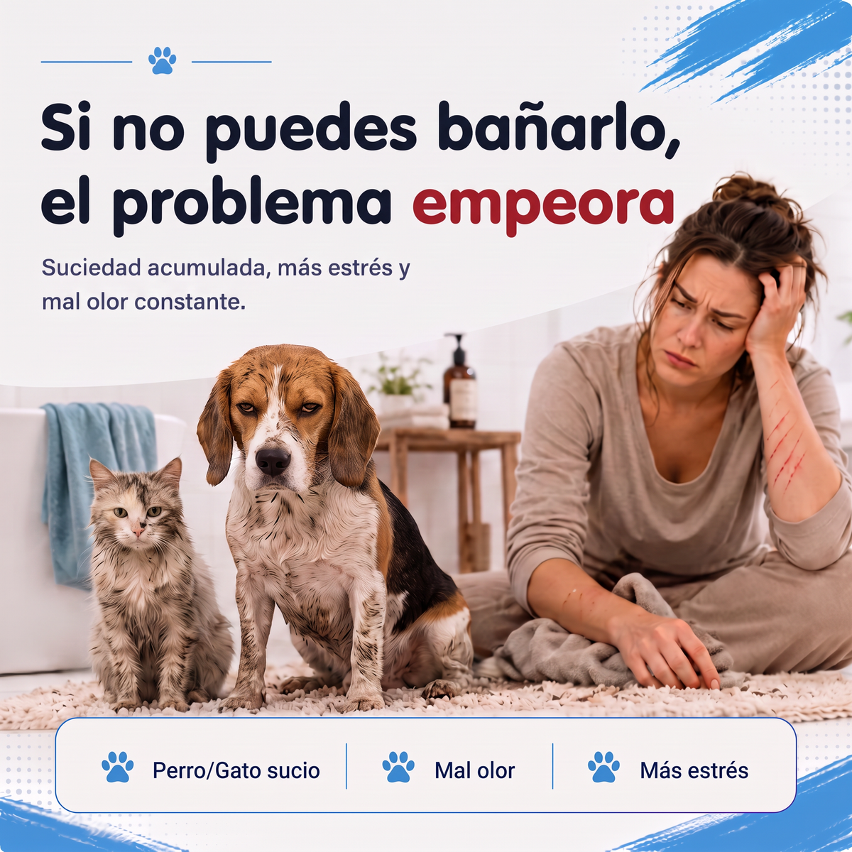 Hamaca de Baño para Mascotas