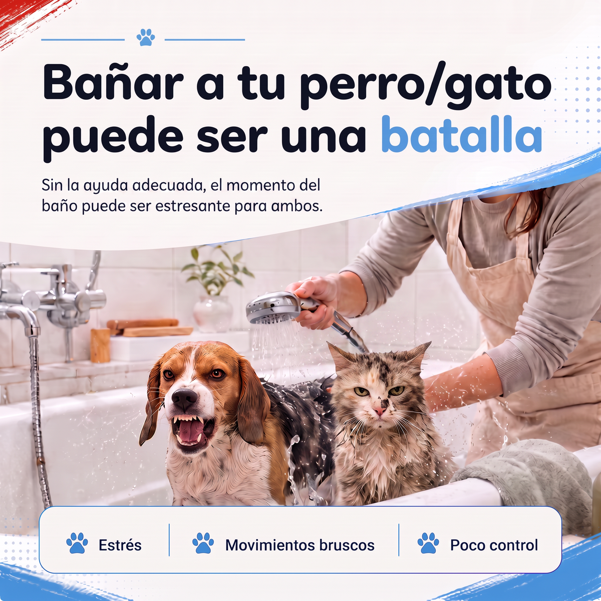 Hamaca de Baño para Mascotas