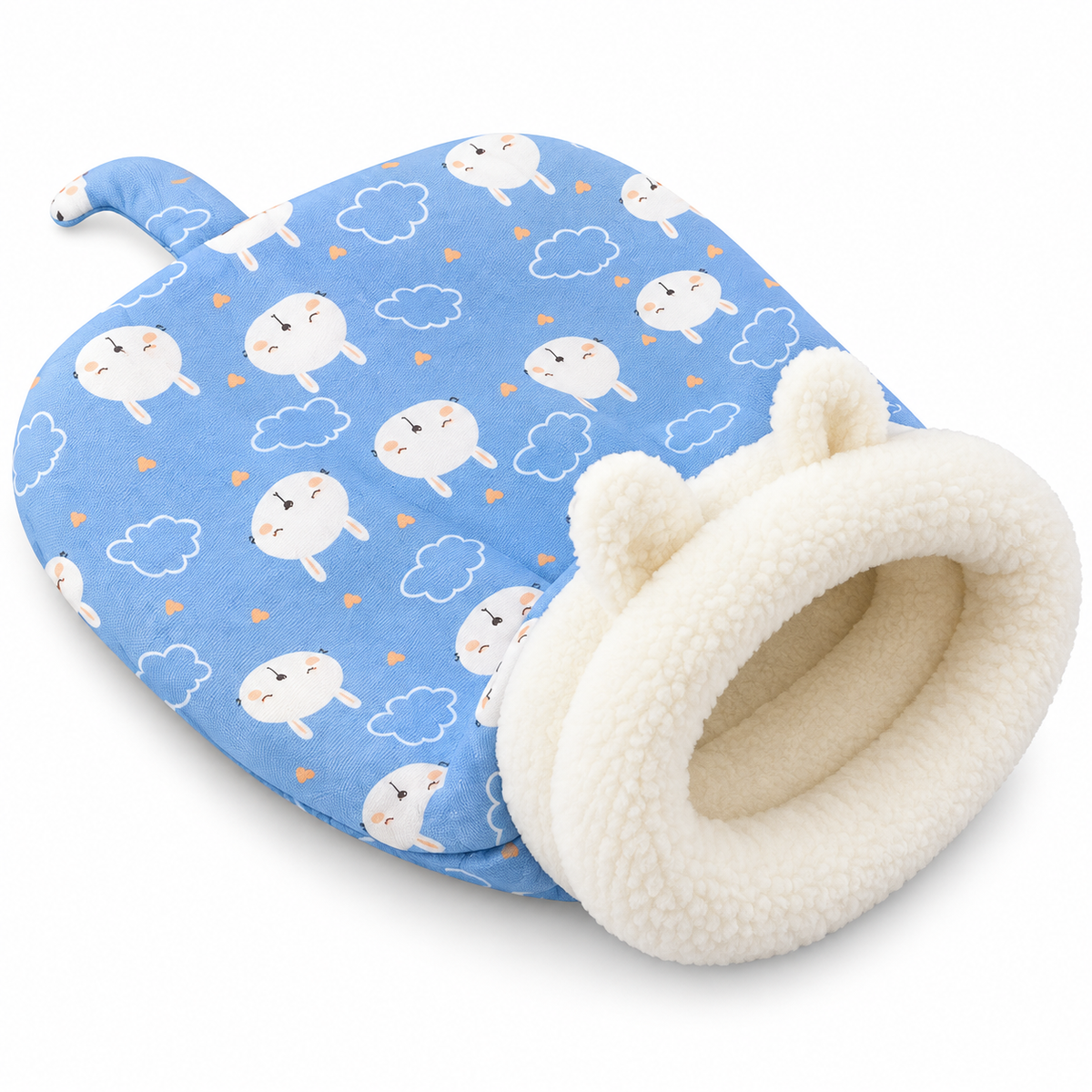Cozy Sleeping Bag for Cats & Small Dogs
