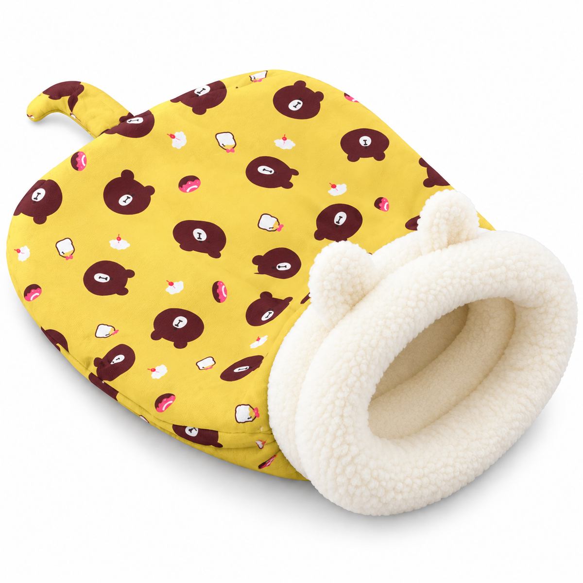 Cozy Sleeping Bag for Cats & Small Dogs