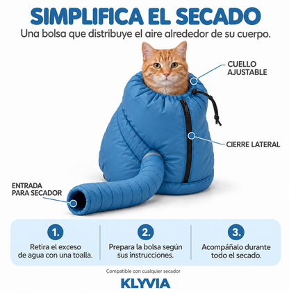 Bolsa Secadora para Gatos y Perros